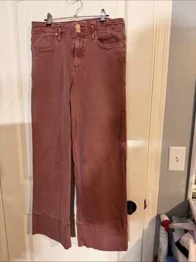 Dear John Wide-Leg Jeans in Mauve